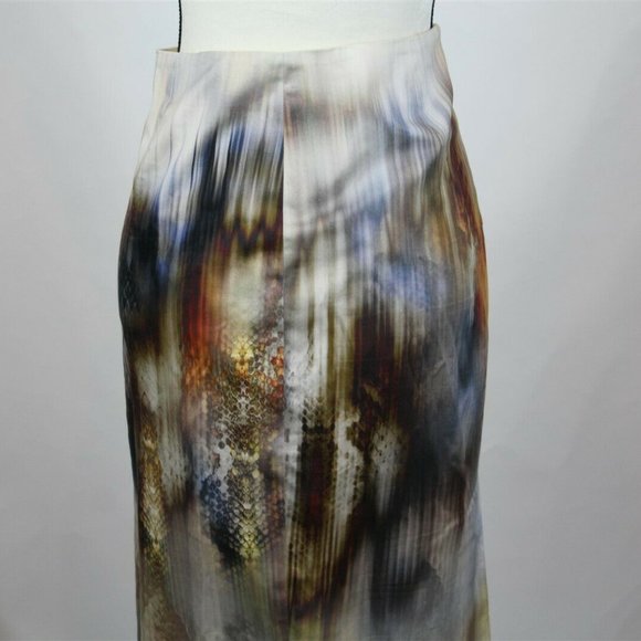 Yansi Fugel Women's Skirt 8 Multi-Color Snake - Picture 5 of 6